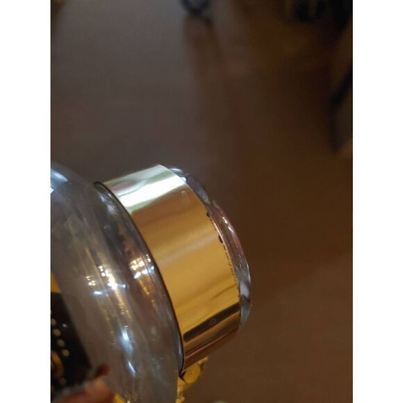 Vintage Set Of 5 Glass W/ Gold Accent Hot Toddy Cups. - Picture 6 of 8